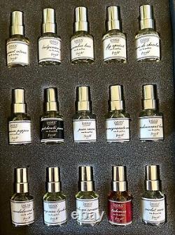 FRESH INDEX PARFUM Chronicles 15 scents 5ml glass sprays Very Rare Boxed Set