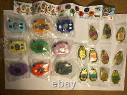 FULL SET Digimon Adventure 01 02 Digivices And Crests BANDAI BRAND NEW VERY RARE