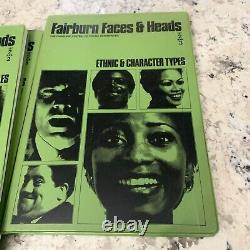 Fairburn Faces &Heads System of Visual references Set 2 Book Set Very Rare