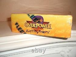 Fleer Clasic Marvel Overpower Expansion Set Ccg Factory Sealed Box Very Rare