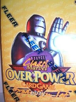 Fleer Clasic Marvel Overpower Expansion Set Ccg Factory Sealed Box Very Rare