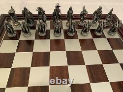 Franklin Mint Chess Set LORD OF THE RINGS Official Set Very Rare TOLKIEN 2001