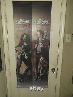 GUARDIANS OF THE GALAXY VOL. 2 Promotional Vinyl Poster Set! VERY RARE