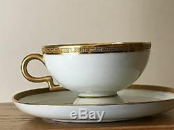 Gio Ponti for Richard Ginori magnificent and very rare tea/demitasse set, 9 cups