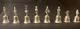 Gorham Annual Christmas Bells Silverplate Set Of 8, C. 1979-86 Very Rare Set