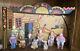Hal Roach's Our Gang / Little Rascals 1930's Figurine Set, Very Rare Withbackdrop