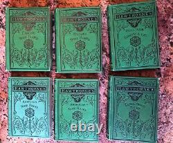 Hawthorne's Works 21 Volume Set, Very Rare Collection. James Osgood and Co. 1876
