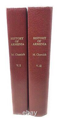 History of Armenia by Michael Chamich (1990, Hardcover) Very Rare Set