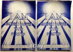 I AM 1944 Ascended Master Youth In Action 4x Lot/Set Antique Very Rare With #1