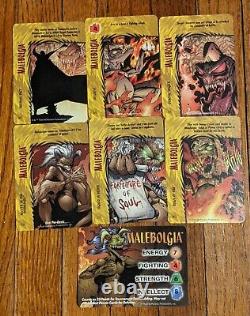 Image OVERPOWER Malebolgia Card LOT 7 CARD Set Very Rare