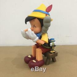 Kaws Disney Pinocchio Jiminy Cricket Figure Set With BOX Very Rare