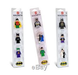 LEGO Batman Magnet Sets (X3) 9 Batman Mini Figure Magnets VERY RARE