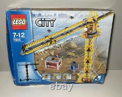 LEGO City Building Crane (7905) Rare Open/Very Damaged Box
