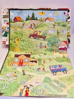 LEGO DUPLO DACTA MOSAIC 9220 Farm Scenes Vintage & very RARE 100% COMPLETE 1988