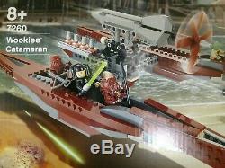 LEGO Star Wars 7260 Wookie Catamaran Rare RETIRED SET, SEALED NEW very RARE