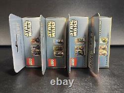 LEGO Star Wars Limited Edition Minifigs 3340 3341 3342 3343 Very Rare 2000 Sets