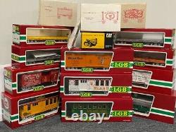 LGB Wilson Bros. Circus Set withEngine & Cars Complete Collection Very Rare