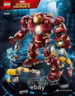 Lego Hulkbuster Ultron Edition # 76105 (Sealed) (Very RARE) with Mini Iron Man