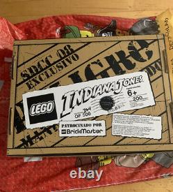 Lego Indiana Jones Brickmaster Pack 2008 Sdcc Exclusive 364/500 New Very Rare