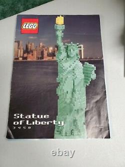 Lego Sculptures 3450 Statue Of Liberty 100% Complete VERY RARE