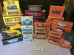 Lionel Train Set Bundle Very rare with MTH, K-line, books, figures and more