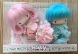Little Twin Stars Soft Vinyl Doll Set kikilala Very rare Sanrio Japan New FS