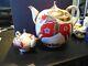 Lomonosov Porcelain Tea Pots Set Of Two. Made In Russia. Very Rare And Stunning