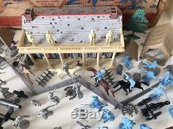 MARX BATTLE OF THE BLUE & GRAY PLAY SET No. 4658 99.9% VERY GOOD in BOX RARE
