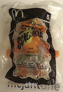 MIP SET of 8 McDonald's 2003 STRETCH SCREAMERS Toys VERY RARE HTF COMPLETE