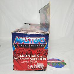 MOTU Battle Armor Skeletor Land Shark Gift Set 2 Pack VERY RARE 1984