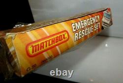 Matchbox Superfast G-20 Emergency Rescue Set Very Rare Complete Set Lesney 1977