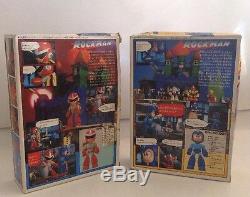 Megaman Set (Rare) Blues (New) & Rockman (Used) Very Rare Vintage Figures