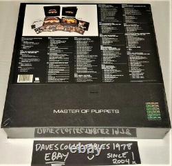 Metallica Master of Puppets Box Set Sealed New Very Rare Slayer Megadeth 1986