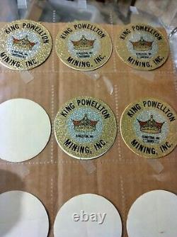 Mining Sticker Very Rare Job Classification Set Of 24 Kingston, West Virginia