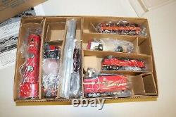 Mintish VERY RARE Modern MARX Limited MARLINES SPECIAL RED WORK TRAIN SET