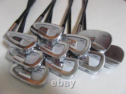 Mizuno Golf Club T-ZOID PRO #3-PFSw 10 piece set KV-PLUS(R) Used Very Rare