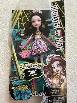 Monster High Doll Lot NIB Shriekwrecked Very Rare Set Of 5 One Misprint