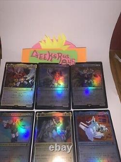 Mtg Universes 15 Transformers Set Japanese Foil Very Sought After Free Shipping