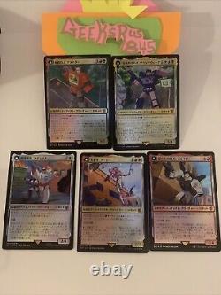 Mtg Universes 15 Transformers Set Japanese Foil Very Sought After Free Shipping