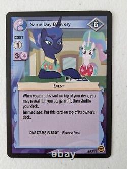 My Little Pony CCG Set of 2 Promo Cards Royal Rare Pinkie Sense READ DESCRIPTION