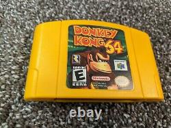 NINTENDO 64 Donkey Kong N64 Console Set CIB VERY RARE