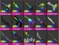 NOT FOR SALE! MM2 Chroma Set (All 15 Weapons) Super Cheap Very Rare