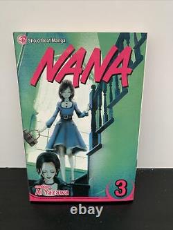 Nana Manga English Set Lot 1-4 Shojo Beat Rare and Very Hard To Find Ai Yazawa