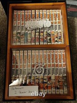 Naruto Viz Shadow Box Set Manga Volumes 1-28 Used, Limited Edition, Very Rare