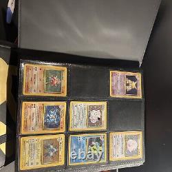 Near Complete Base Set Pokemon Vintage Cards 1999-2000 WOTC