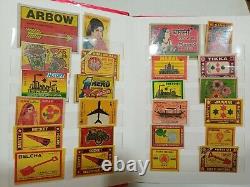OLD MATCHBOX LABELS INDIA VINTAGE Thematic RARE SET OF 156 pcs album very good