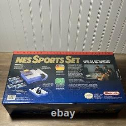 Original Vintage Nintendo NES Sports Set Boxed CIB Very Rare Condition Tested