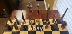 Paul Wunderlich The Minotaurs Very Rare Chess Set Signed/Numbered With Board
