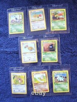 Pokemon 1st Edition Jungle Common Uncommon Set Complete Never Played! 33-64