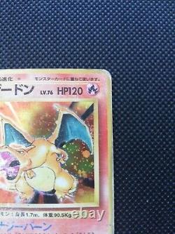 Pokemon Cards Japanese Charizard 006 Base Set Holo Old Back Very Rare F/S